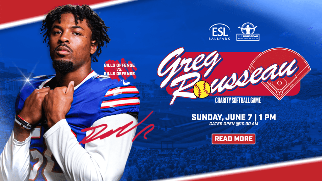 Greg Rousseau Charity Softball Game Coming to ESL Ballpark on June 7